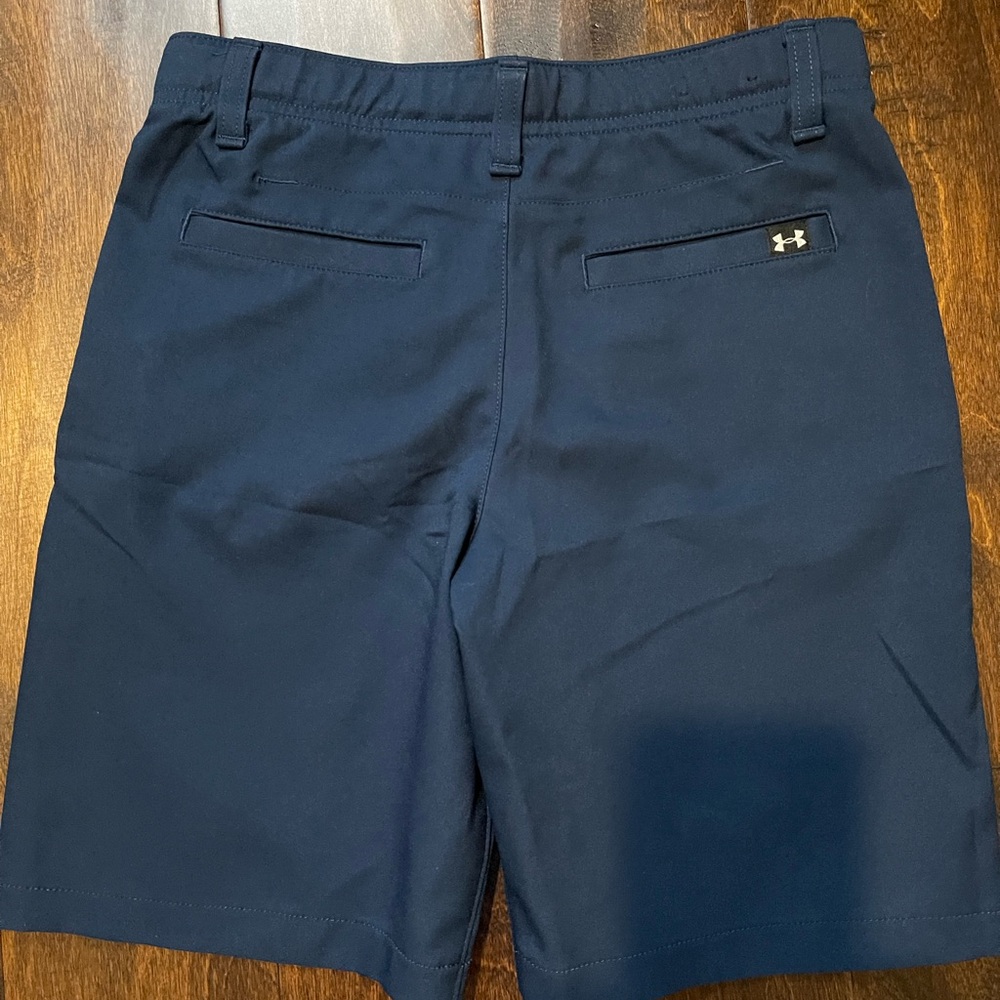 Under Armour Boy’s  Navy  Golf Shorts